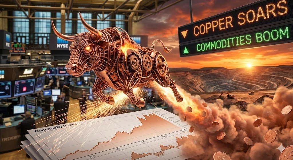 Cobre Dispara no Início de Dezembro 2025: O Que Está Impulsionando a Forte Alta do Metal?